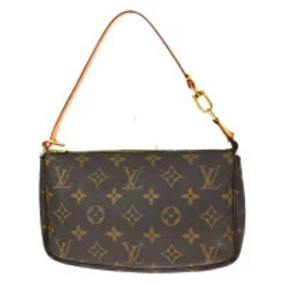 Louis Vuitton Pochette Accessoires Accessory Pouch Clutch Bag Monogram Leather